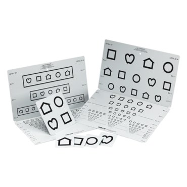 lea symbols folding pediatric eye chart lea test intl llc